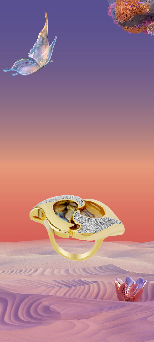 Dazzle Relic Ring - Size 6